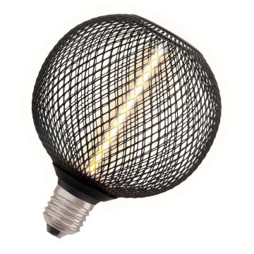 LED Димируема крушка DECOR  FILAMENT G125 E27/3,5W/230V 1800K черен - Osram