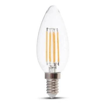 LED Димируема крушка FILAMENT E14/4W/230V 3000K