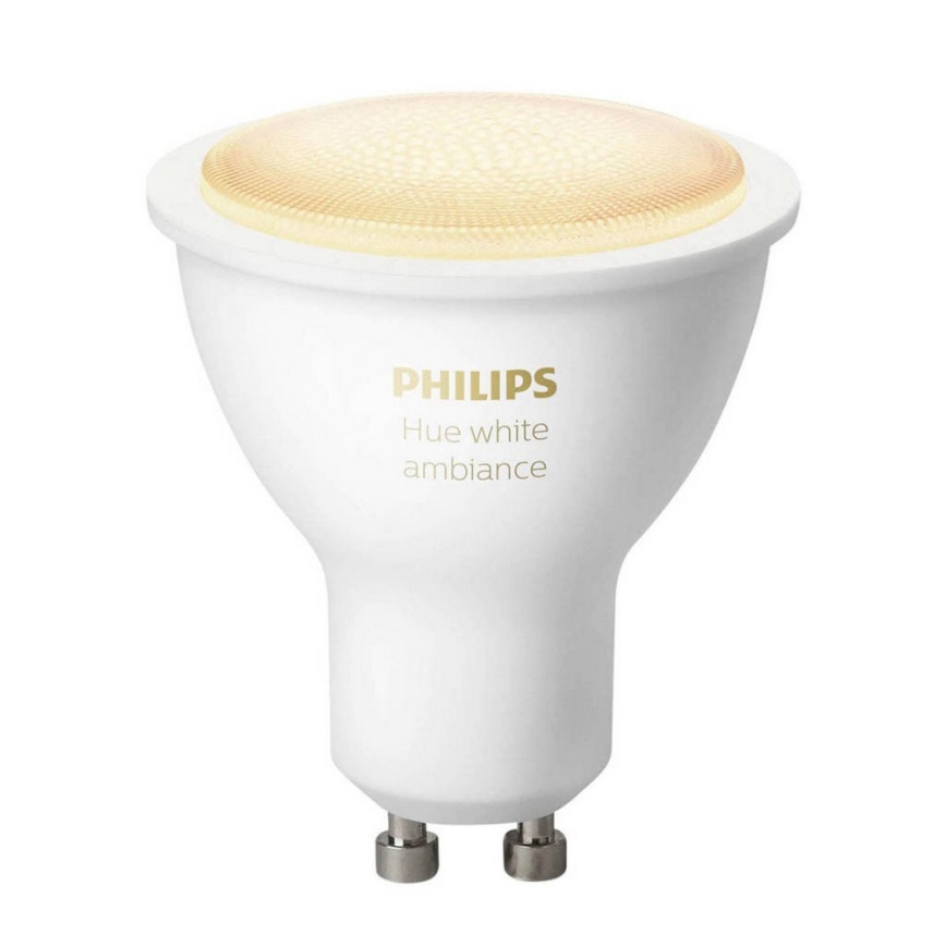 LED Димируема крушка Philips Hue WHITE AMBIANCE 1xGU10/4,3W/230V 2200-6500K