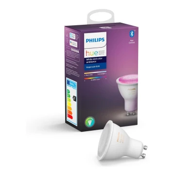 LED Димируема крушка Philips Hue White And Color Ambiance GU10/5,7W/230V 2000-6500K