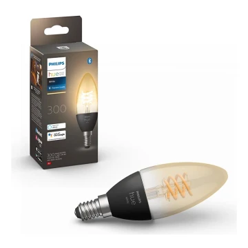 LED Димируема крушка Philips Hue WHITE FILAMENT E14/4,5W/230V 2100K