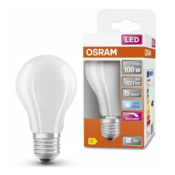 LED Димируема крушка RETROFIT A60 E27/11W/230V 4000K - Osram