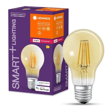 LED Димируема крушка SMART+ FILAMENT A55 E27/6W/230V 2400K - Ledvance