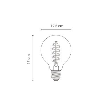 LED Димируема крушка VINTAGE EDISON G125 E27/4W/230V 2200K