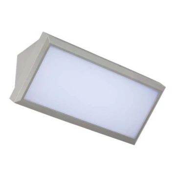 LED Екстериорен аплик LED/12W/230V 3000K IP65 сив