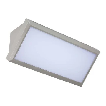 LED Екстериорен аплик LED/20W/230V 3000K IP65 сив