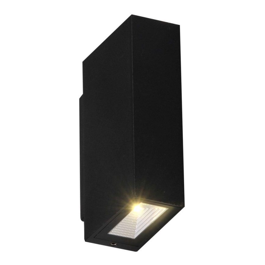 LED Екстериорен аплик ORLEAN 2xLED/2,5W/230V черен IP54