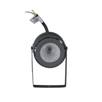 LED Екстериорна лампа LED/12W/100-240V IP65 сив - зелена светлина