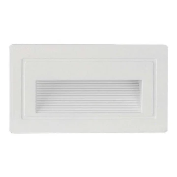 LED Екстериорна лампа за стълбище LED/3W/230V 3000K IP65 бял