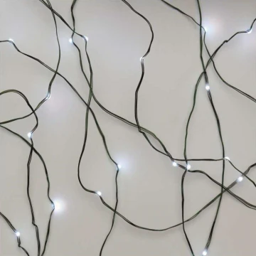 LED Екстериорни Коледни лампички 75xLED 12,5м IP44 студено бяло