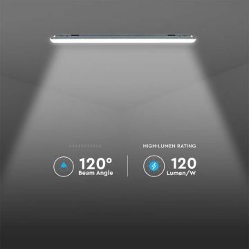 LED индустриална флуоресцентна лампа X-SERIES LED/48W/230V 6500K 150 см IP65