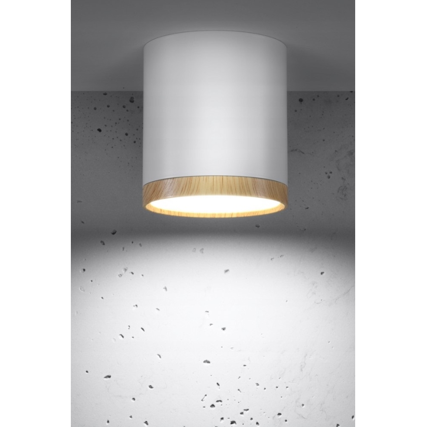 LED Лампа TUBA LED/5W/230V бяла/бежова