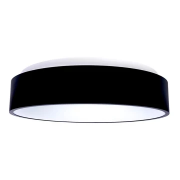 LED Лампа за таван OHIO BLACK LED/24W/230V диаметър 45 cm