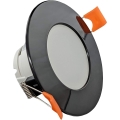LED Лампа за вграждане в баня BONO LED/5W/230V 3000K IP65 черен