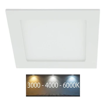 LED Лампа за вграждане в баня LED/12W/230V 3000/4000/6000K IP44