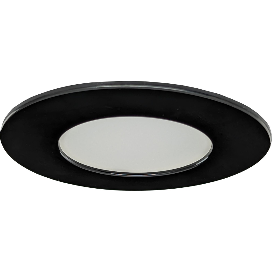 LED Лампа за вграждане в баня BONO LED/8W/230V 3000K IP65 черен