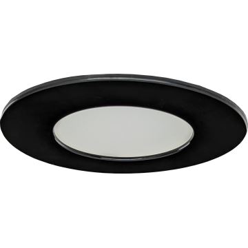 LED Лампа за вграждане в баня BONO LED/8W/230V 4000K IP65 черен