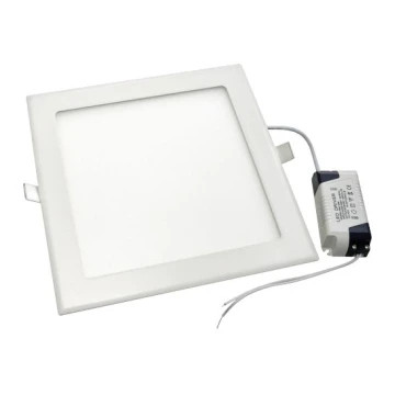 LED Лампа за вграждане в баня RIKI-V LED/18W/230V 225x225 мм IP40