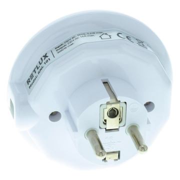 LED Лампа за ориентация със сензор за здрач и контакт LED/0,6W/230V