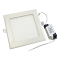 LED Лампа за окачен таван RIKI-V LED/12W/230V 175x175 мм IP40