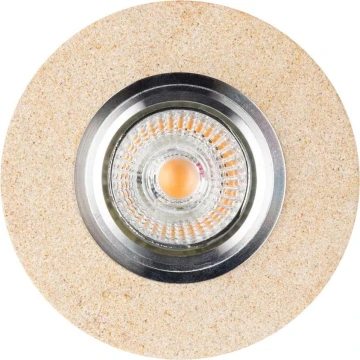 LED Лампа за окачен таван VITAR 1xGU10/5W/230V CRI 90 пясъчник – FSC сертифицирано