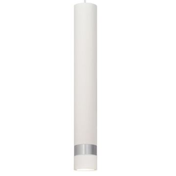 LED Пендел TUBA 3xGU10/6,5W/230V бял/матов хром