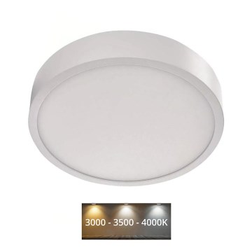 LED Плафон NEXXO LED/21W/230V 3000/3500/4000K Ø 22,5 см бял