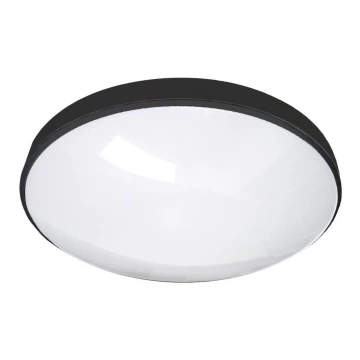 LED Плафон за баня CIRCLE LED/24W/230V 4000K Ø 37 см IP44 черен