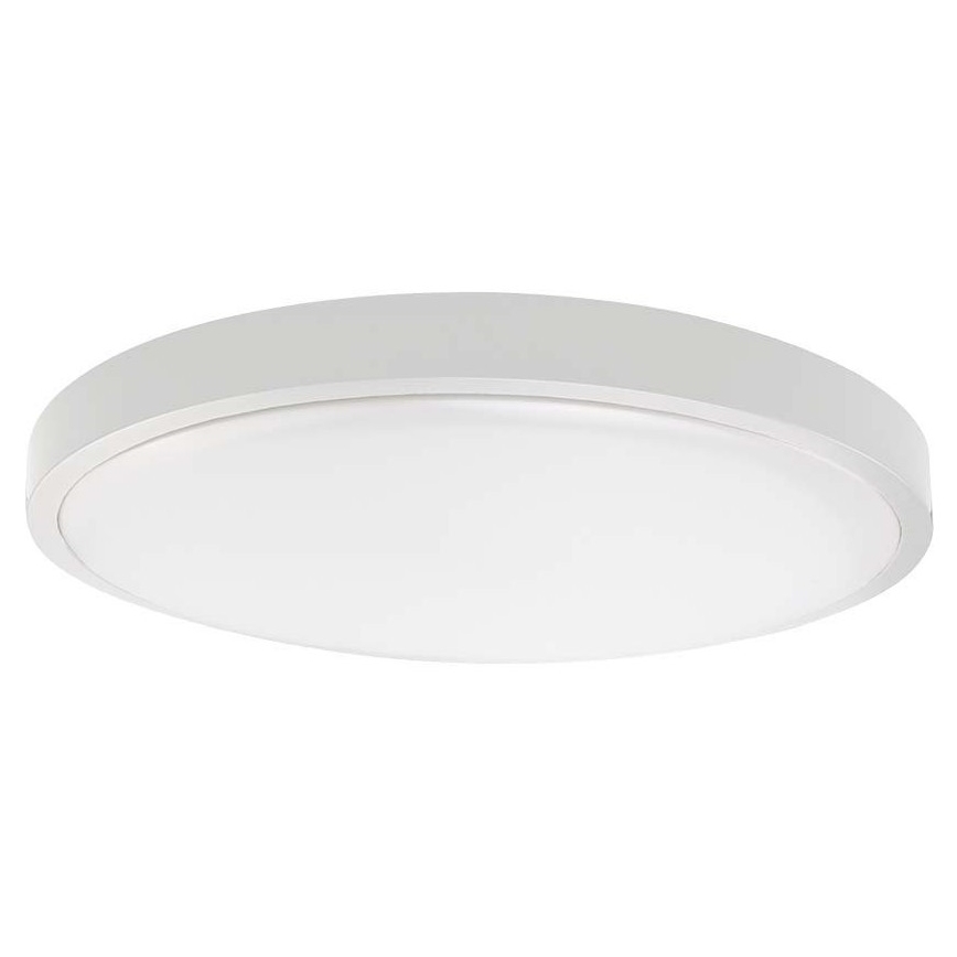 LED Плафон за баня LED/24W/230V IP44 3000K Ø 29 см бял