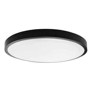 LED Плафон за баня SAMSUNG CHIP LED/18W/230V IP44 3000K Ø 25 см черен