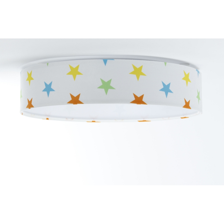 LED Детска плафониера GALAXY KIDS LED/24W/230V звезди цветен