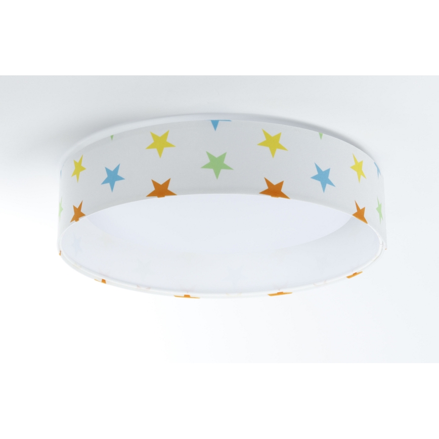 LED Детска плафониера GALAXY KIDS LED/24W/230V звезди цветен