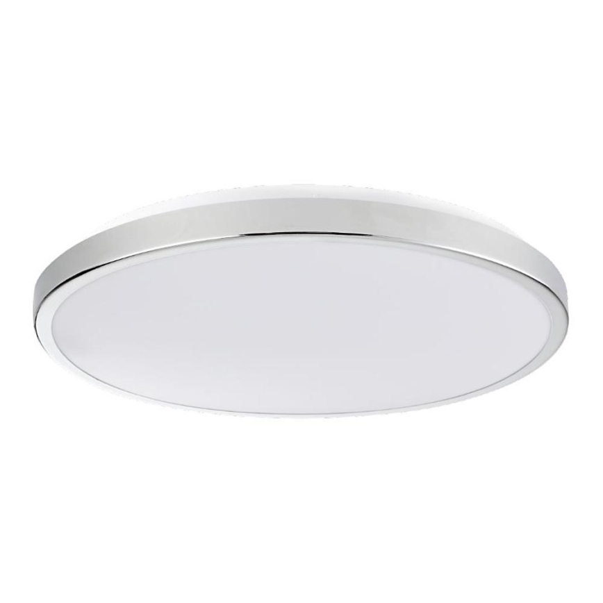 LED Плафониера KERN LED/24W/230V Ø 40 см лъскав хром