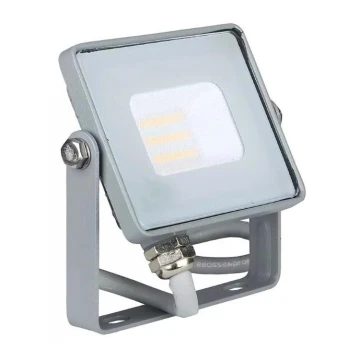 LED Прожектор SAMSUNG CHIP LED/10W/230V IP65 4000K сив
