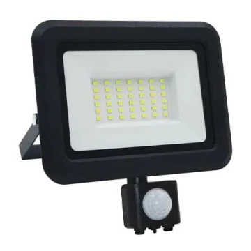 LED Прожектор със сензор LED/30W/230V 4000K IP44