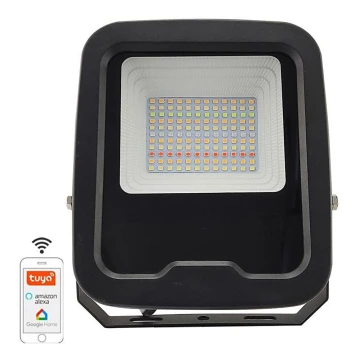 LED RGB Димируем прожектор LED/30W/230V 3000K-6500K Wi-Fi Tuya IP65