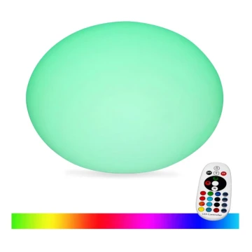 LED RGB Димируема екстериорна лампа LED/1W/230V 20cm IP67 + дистанционно