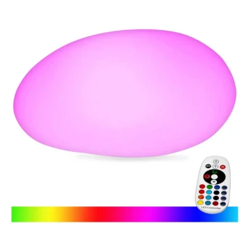 LED RGB Димируема екстериорна лампа LED/1W/230V 28см IP67 + дистанционно