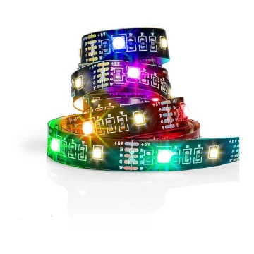 LED RGB Димируема лента SmartLife LED/4W/5V 2м