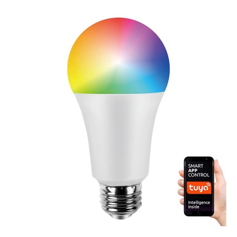 LED RGB Димируема крушка A70 E27/11W/230V 2700-6500K Wi-Fi Tuya