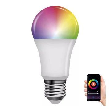 LED RGB Димируема крушка GoSmart A60 E27/9W/230V 2700-6500K Wi-Fi Tuya