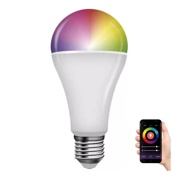 LED RGB Димируема крушка GoSmart A65 E27/14W/230V 2700-6500K Tuya