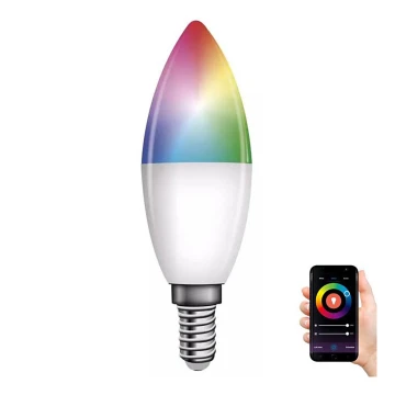 LED RGB Димируема крушка GoSmart E14/4,8W/230V 2700-6500K Wi-Fi Tuya