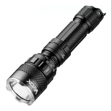 LED RGBW Димируем rechargeable flashlight LED/15W/5V IP66 1500 lm 48 h 2000 mAh