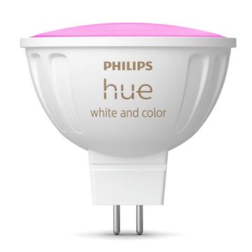 LED RGBW Димируема крушка Philips Hue White And Color Ambiance GU5,3/MR16/6,3W/12V 2000-6500K