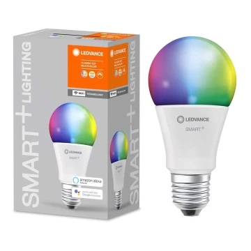 LED RGBW Димируема крушка SMART+ E27/9W/230V 2700K-6500K Wi-Fi - Ledvance