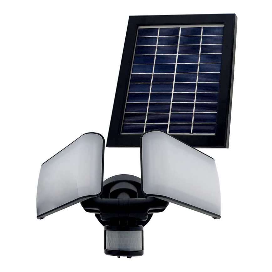 LED Solar екстериорен прожектор със сензор LED/20W/5,5V IP44