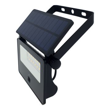 LED Solar екстериорен прожектор със сензор LED/2W/3,7V 4200K IP44