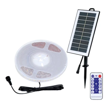 LED Solar лента 3,7V 2400mAh 5 м IP65