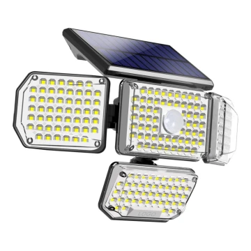 LED Соларен аплик със сензор LED/5,5V IP44